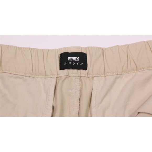 Edwin Sentinel Cargo Pants Tan Rip-Stop Double Knee Pants Men's Large - Picture 6 of 7